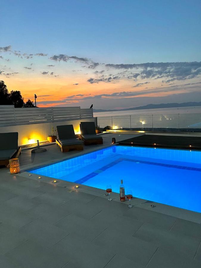 Vaso Beach Front Villa Іялісос Екстер'єр фото