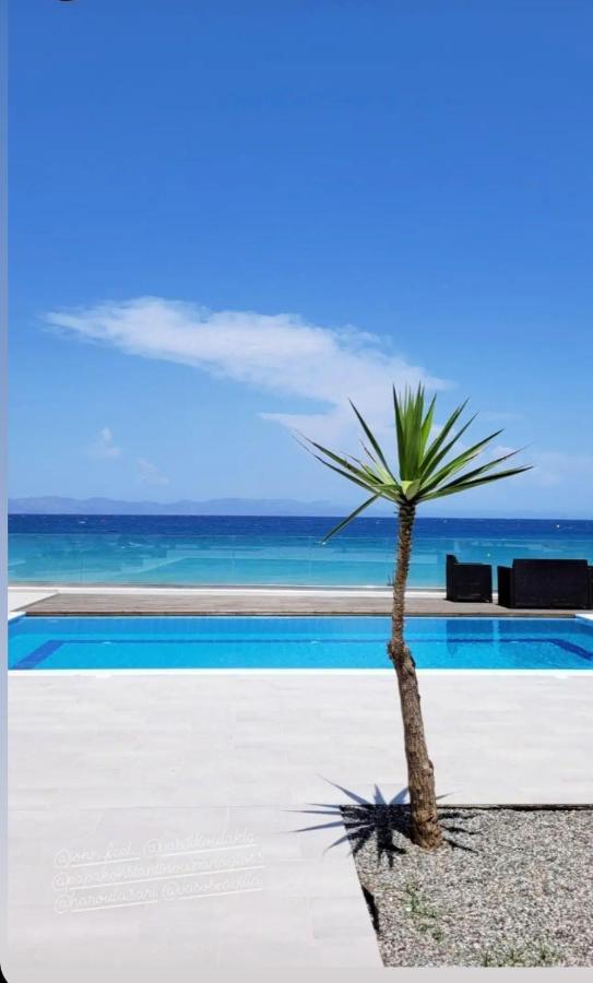Vaso Beach Front Villa Іялісос Екстер'єр фото